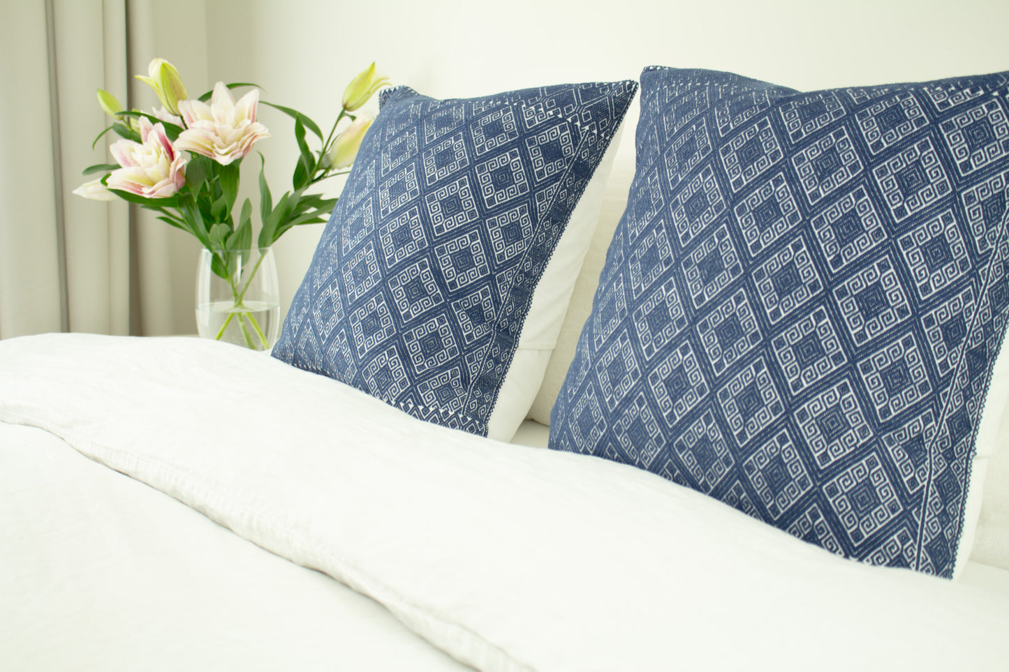 Victoria Kussen Marineblauw