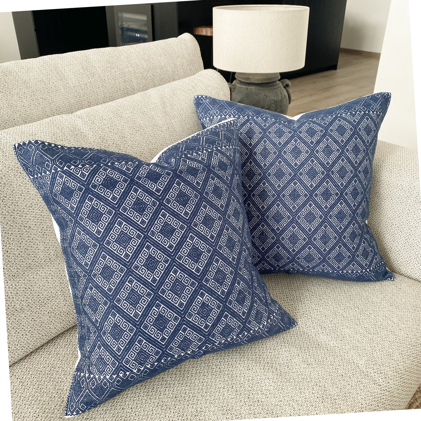 Victoria Kussen Marineblauw
